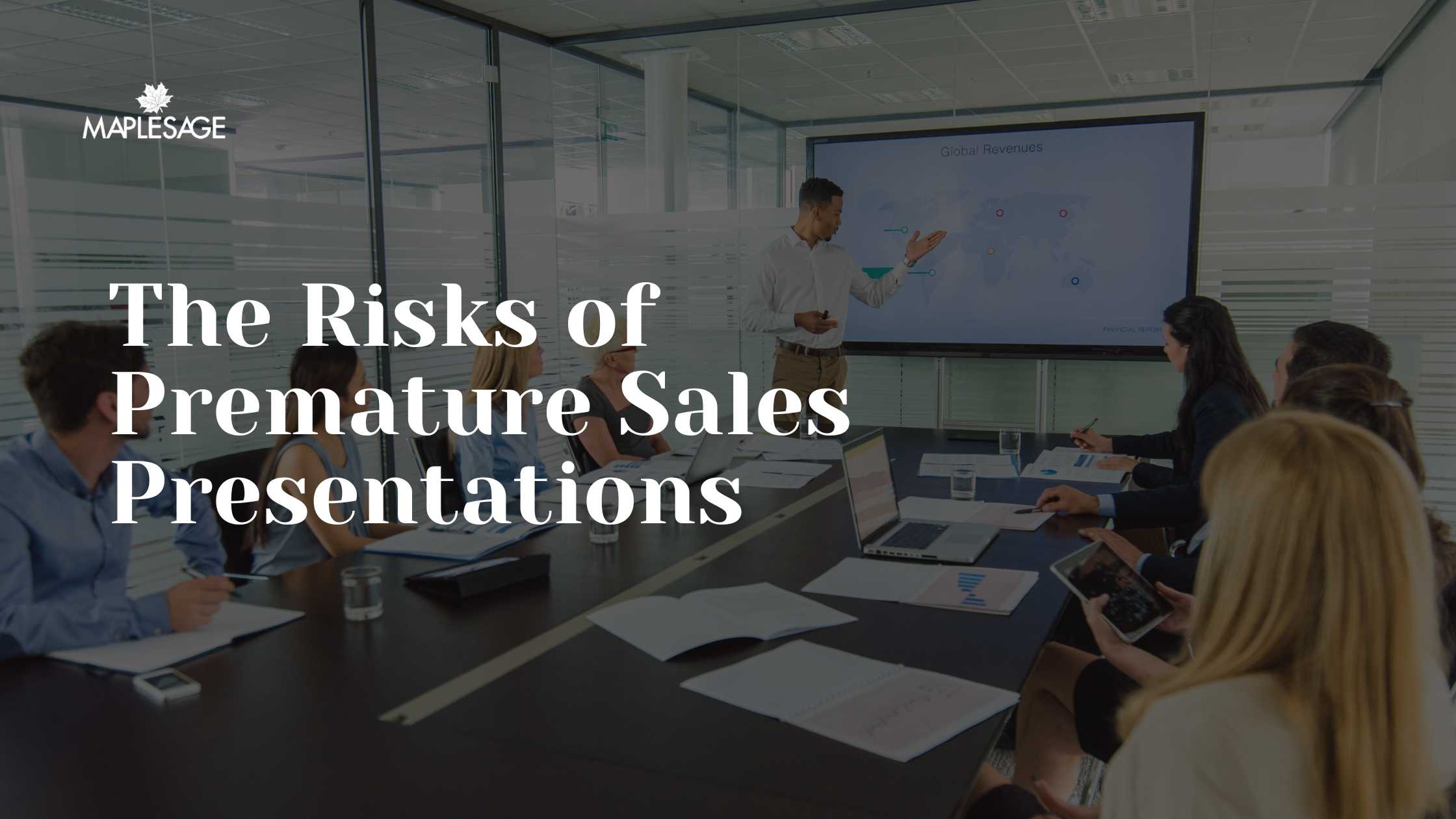 The Risks of Premature Sales Presentations