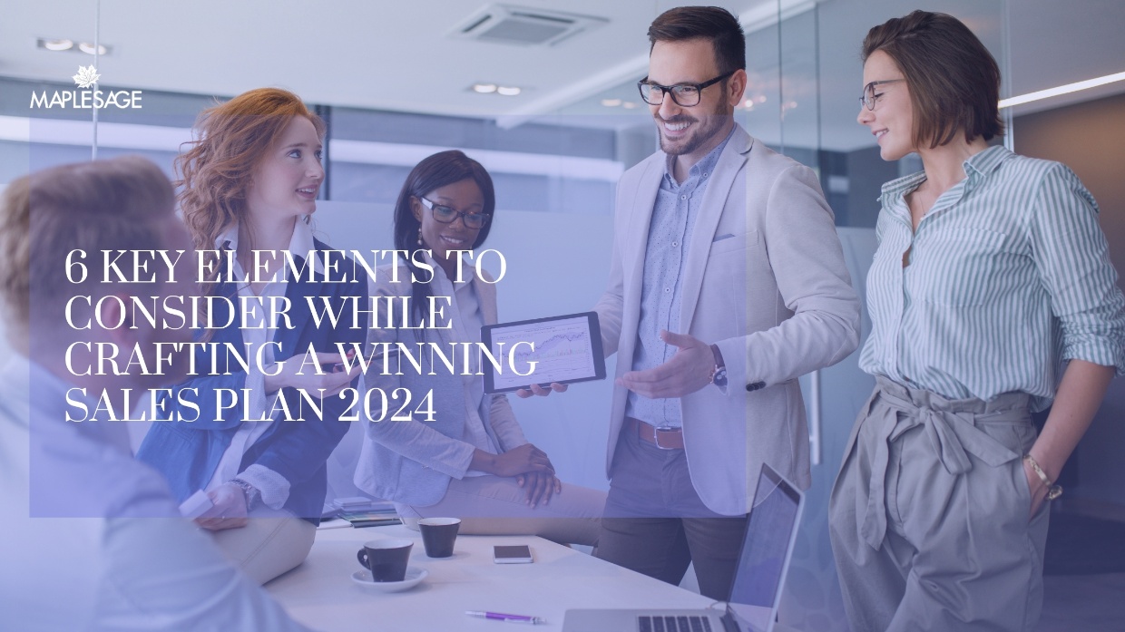 6 Key Elements to Consider While Crafting a Winning Sales Plan 2024