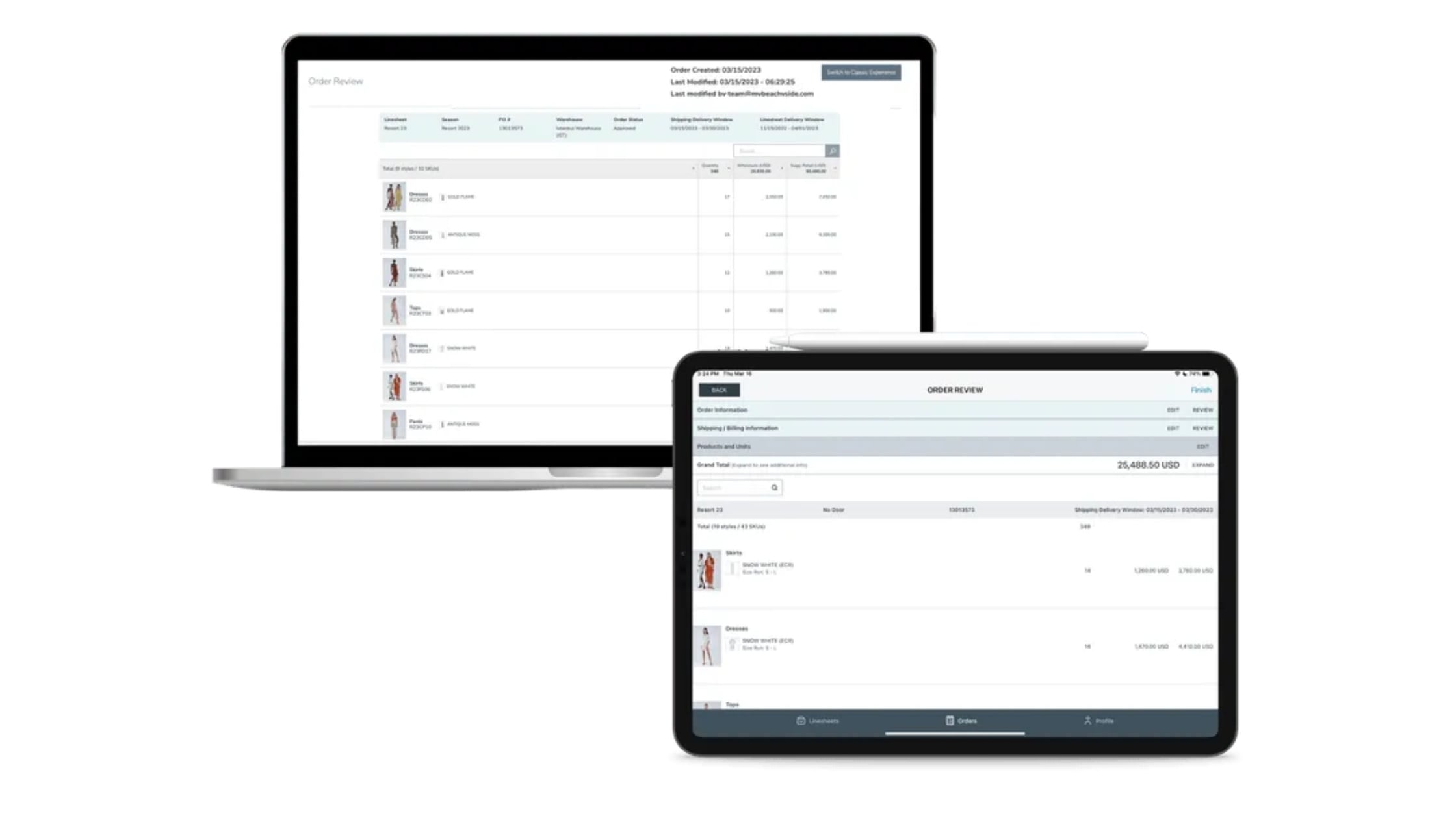 MapleSage iPad app for in-person buyer appointments